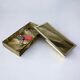 Aldo Tura style vanity box in lucite with dry tobacco leaves, 1970s