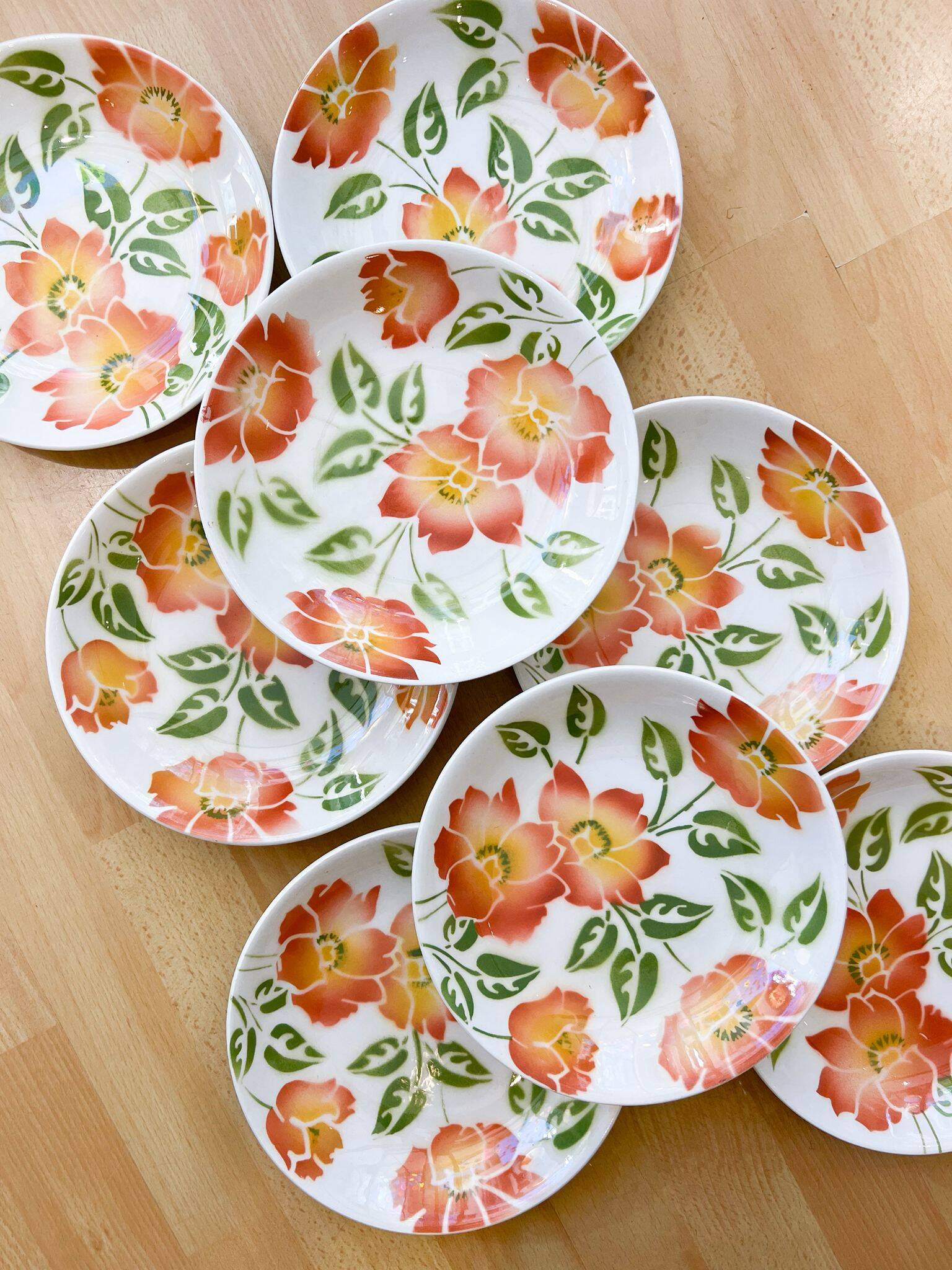 8 deep plates Moulin des Loups