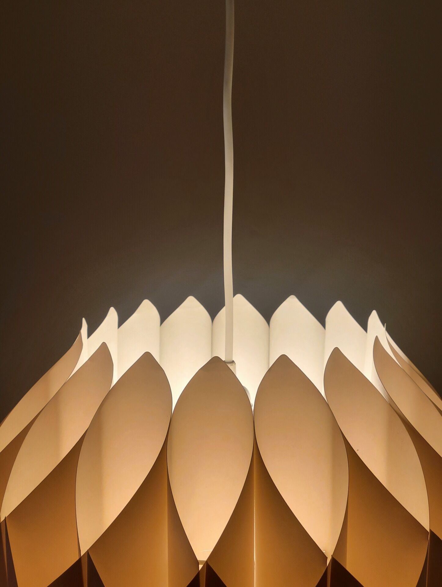 Hoyrup Butterfly pendant lamp by Lars Schiøler, Denmark, 1970s