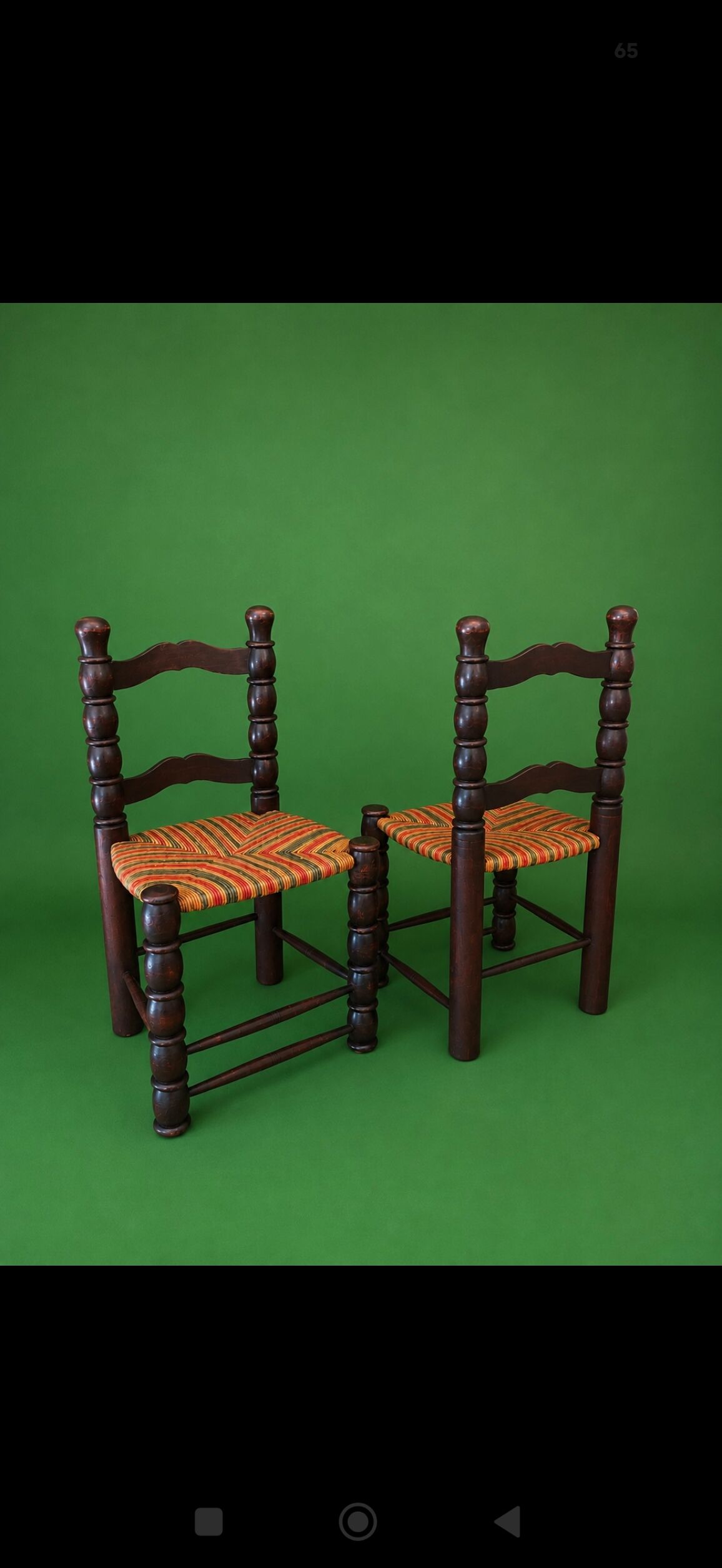 4 chaises dudouyt