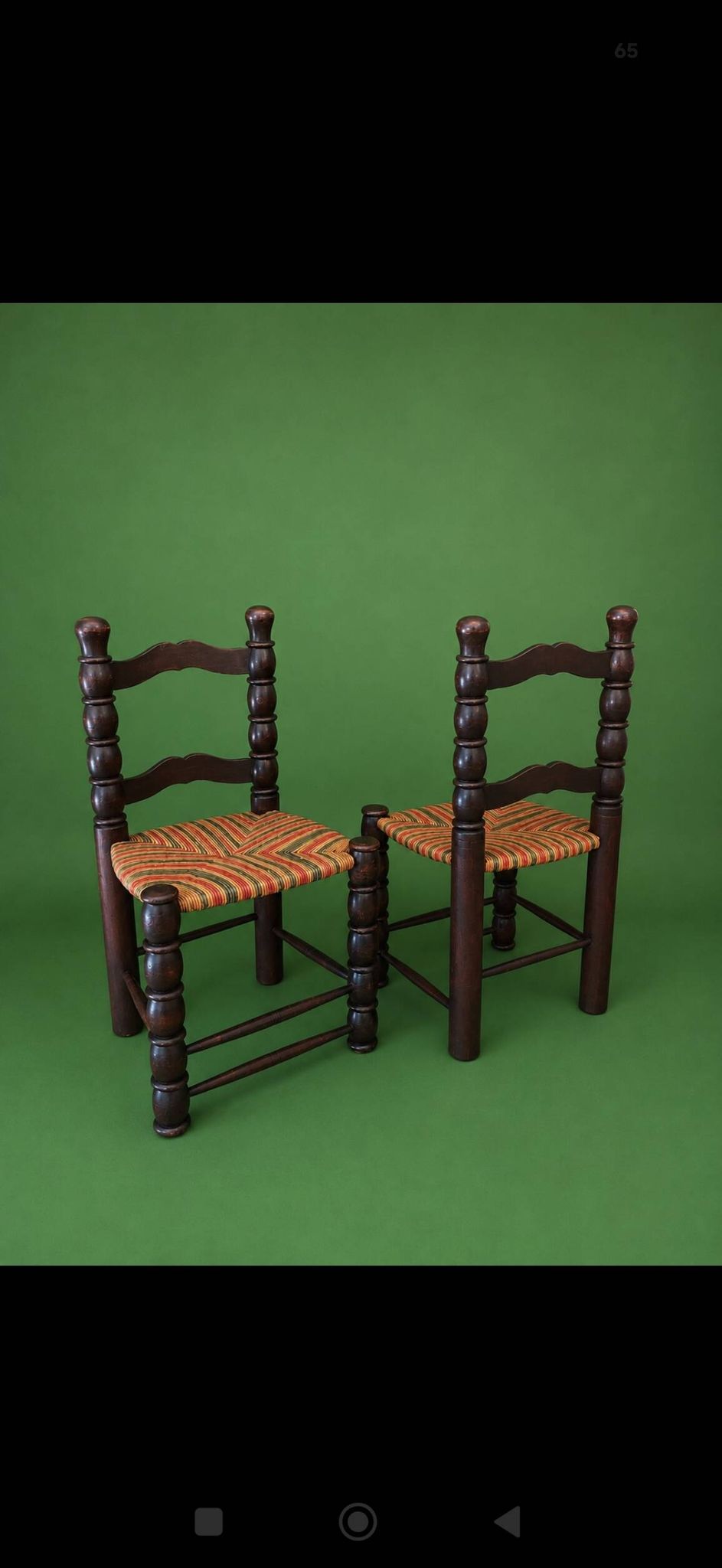 4 Dudouyt chairs