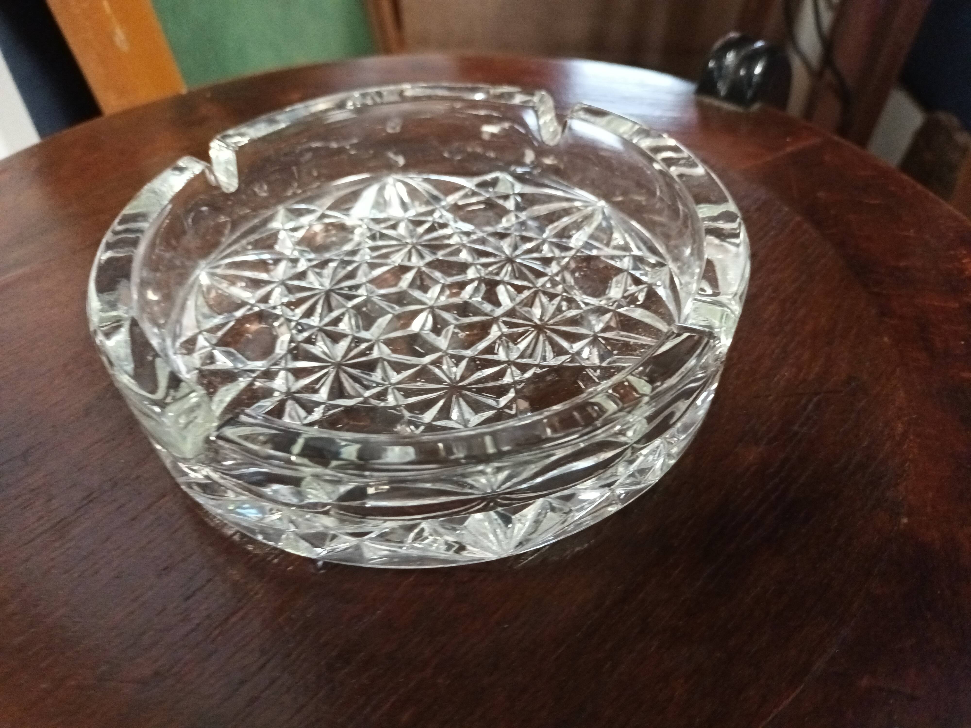 Crystal ashtray