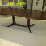 Vintage 190s Baumann Extendable Oval Dining Table