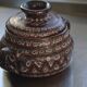 Ceramic pot with lid by Jean Austruy Vallauris