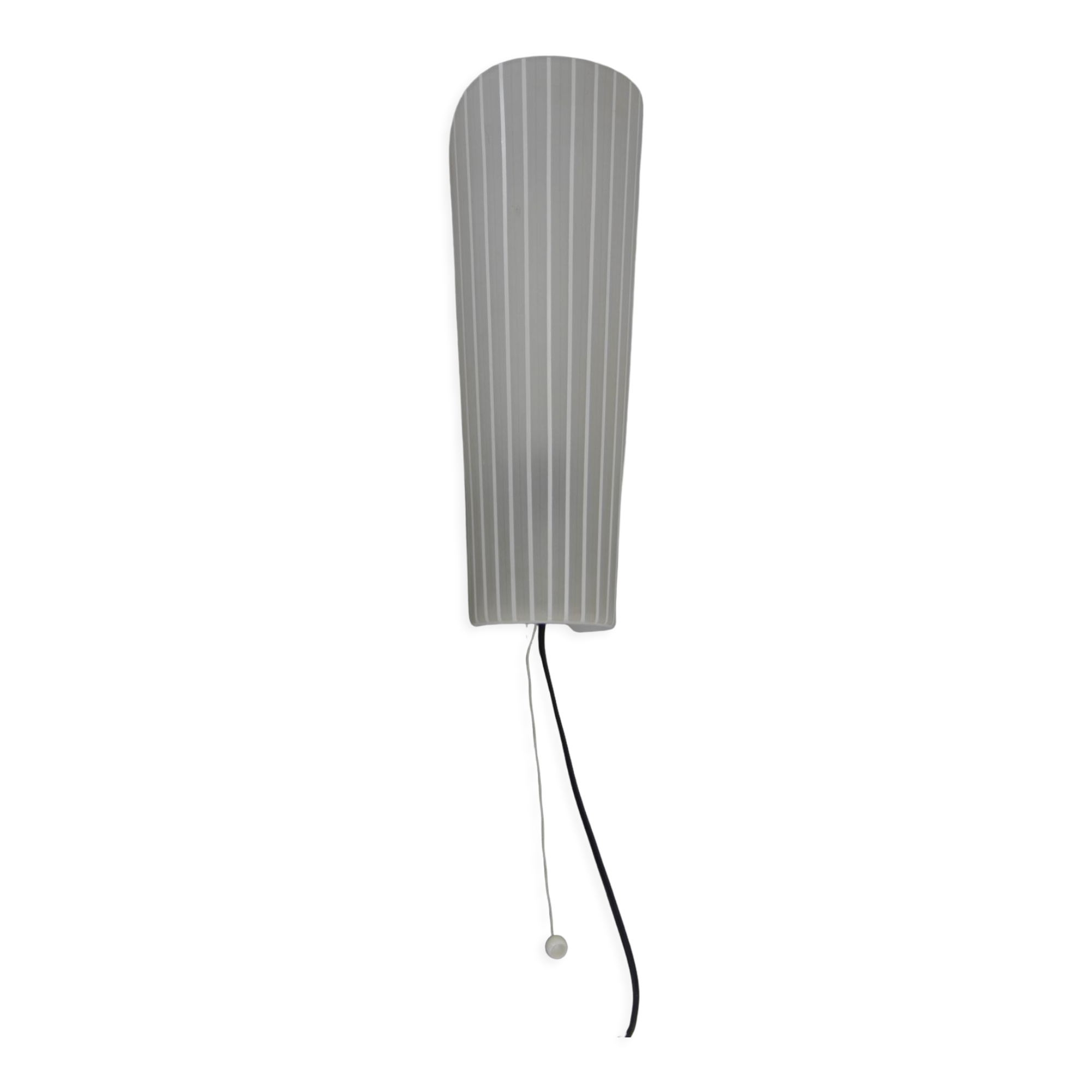 Glass wall lamp, europe, 1970s