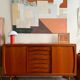 Vintage teak sideboard