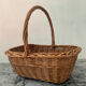 Vintage woven wicker basket