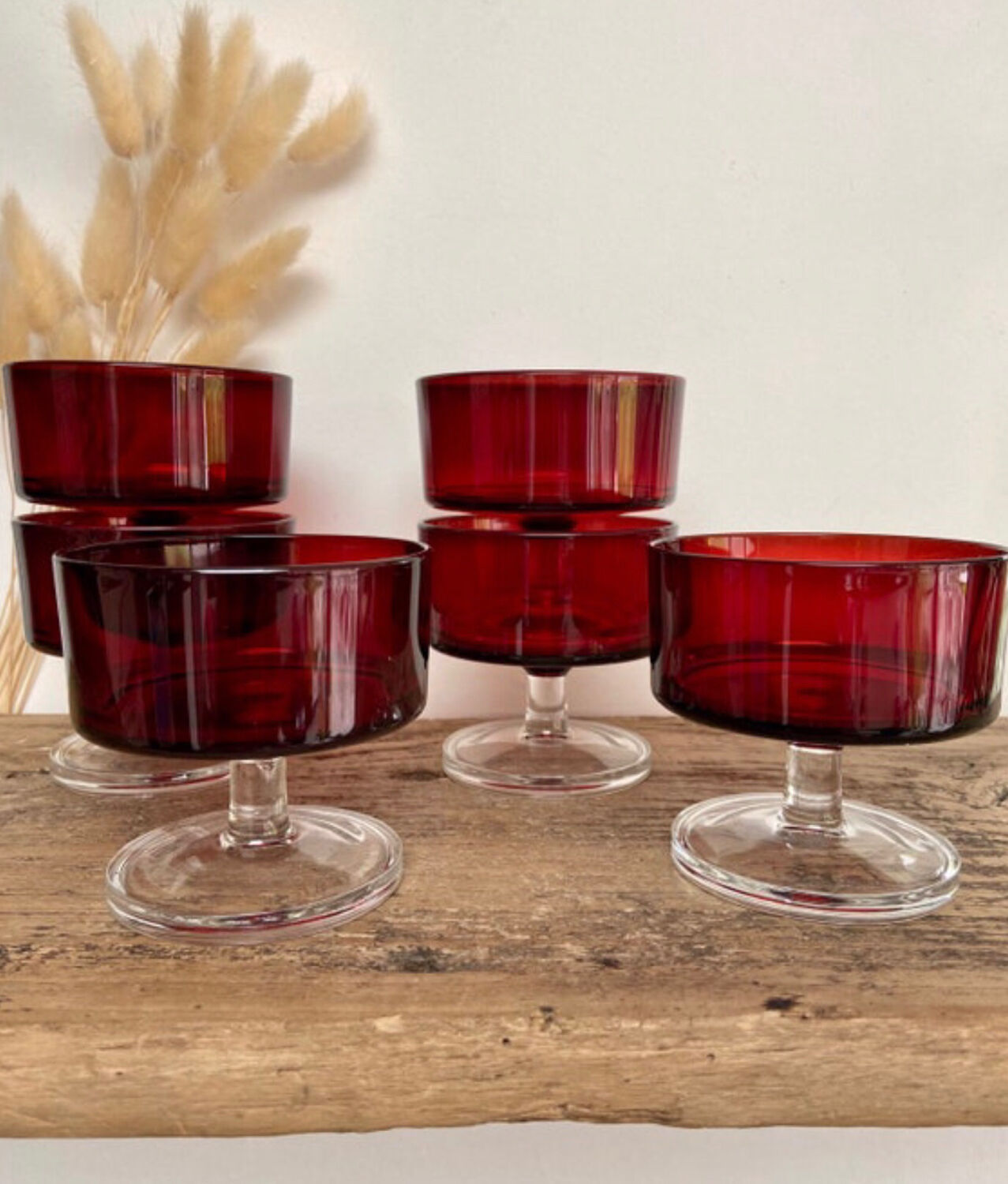 6 luminarc france cups