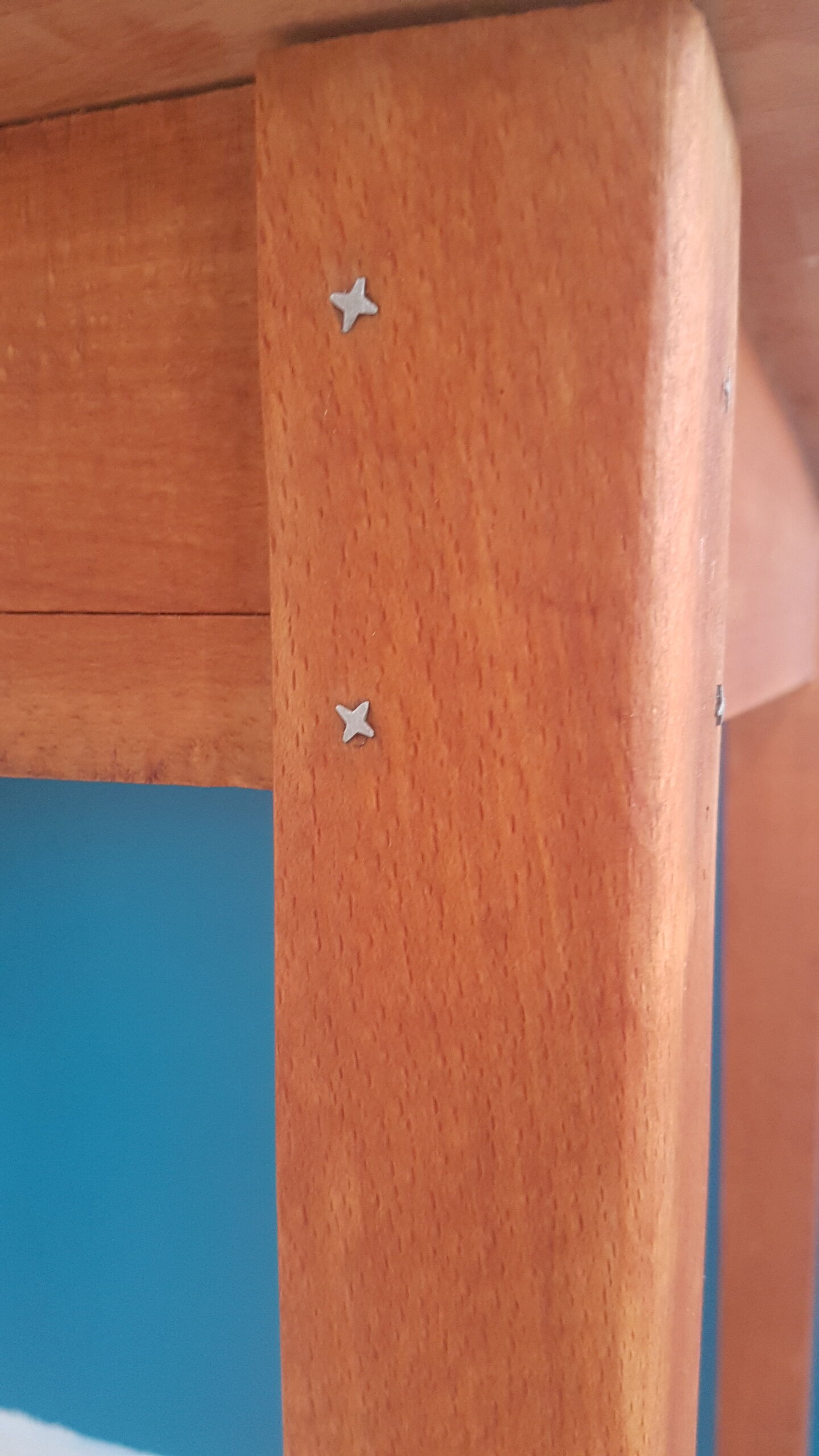 Bureau années 60 restauré avec sa chaise Baumann