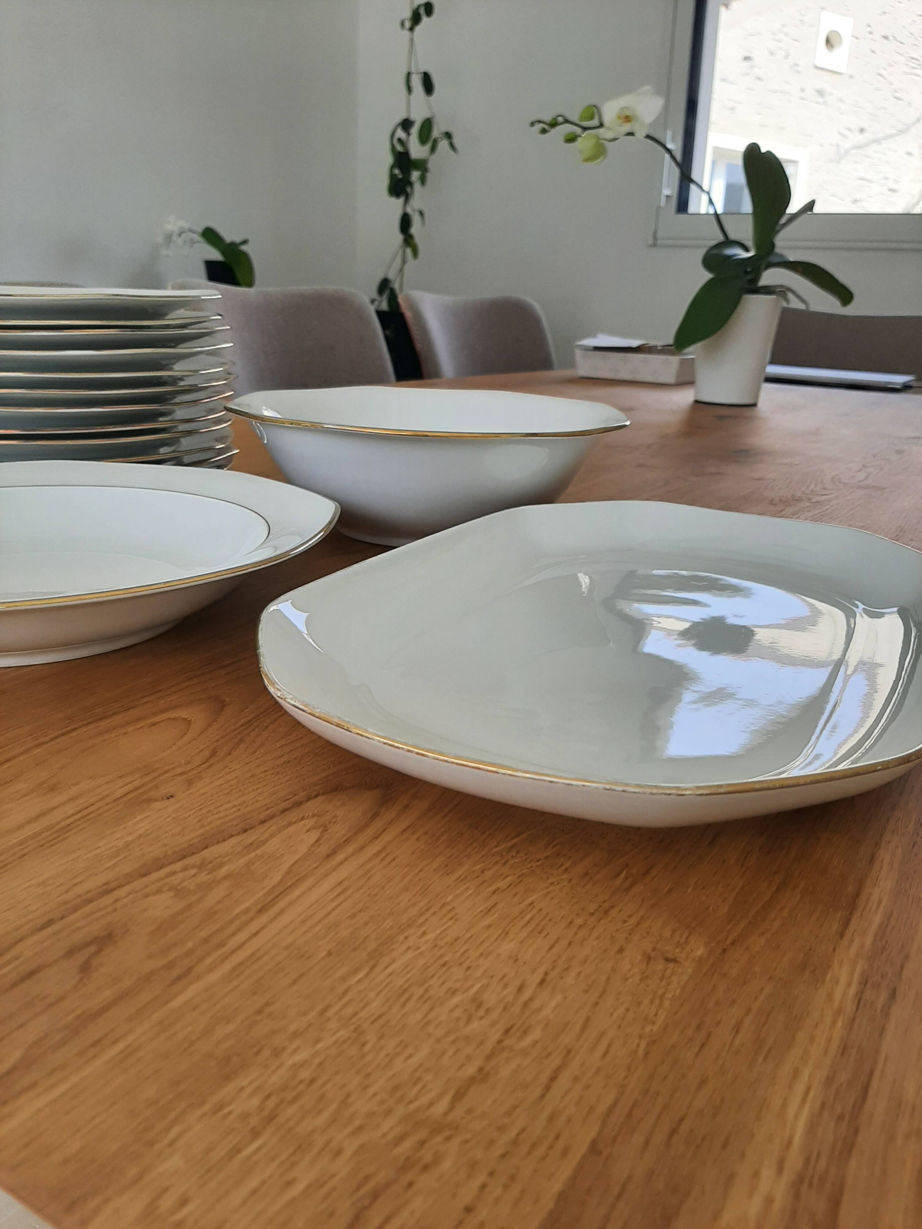 Assorted plates and dishes