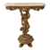 Cherub carved antique console