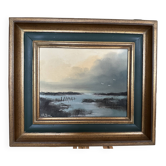 Oil on canvas by Charles Mauri