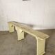 Paire de bancs en bois