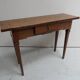 Antique oak sidetable