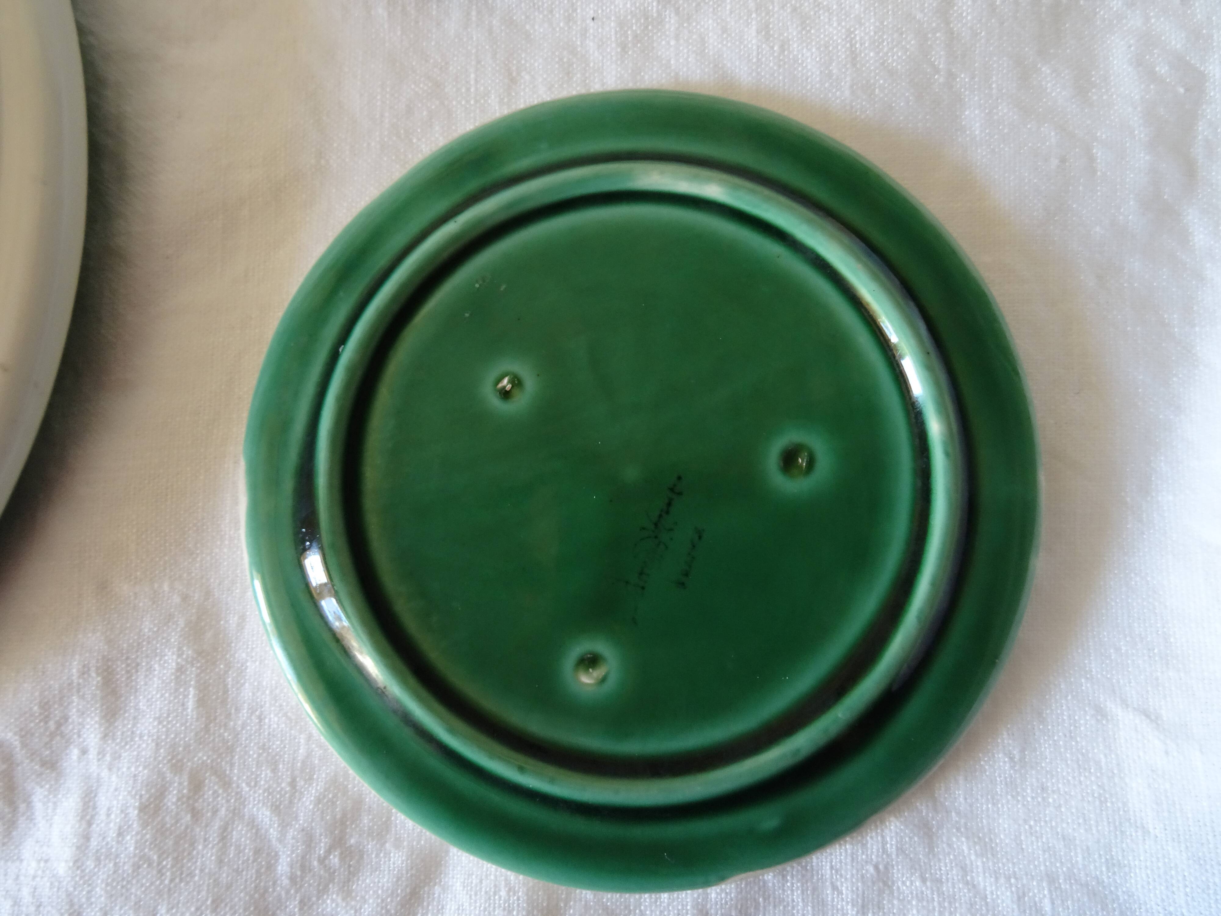 Pie dish and its duo of bottle cup