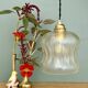 Vintage glass suspension globe (GT10)