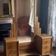 Art Deco dressing table in solid oak – 1920s/1930s