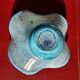 Rare large Jean-Michel Operto glass bowl, signed, 23 cm