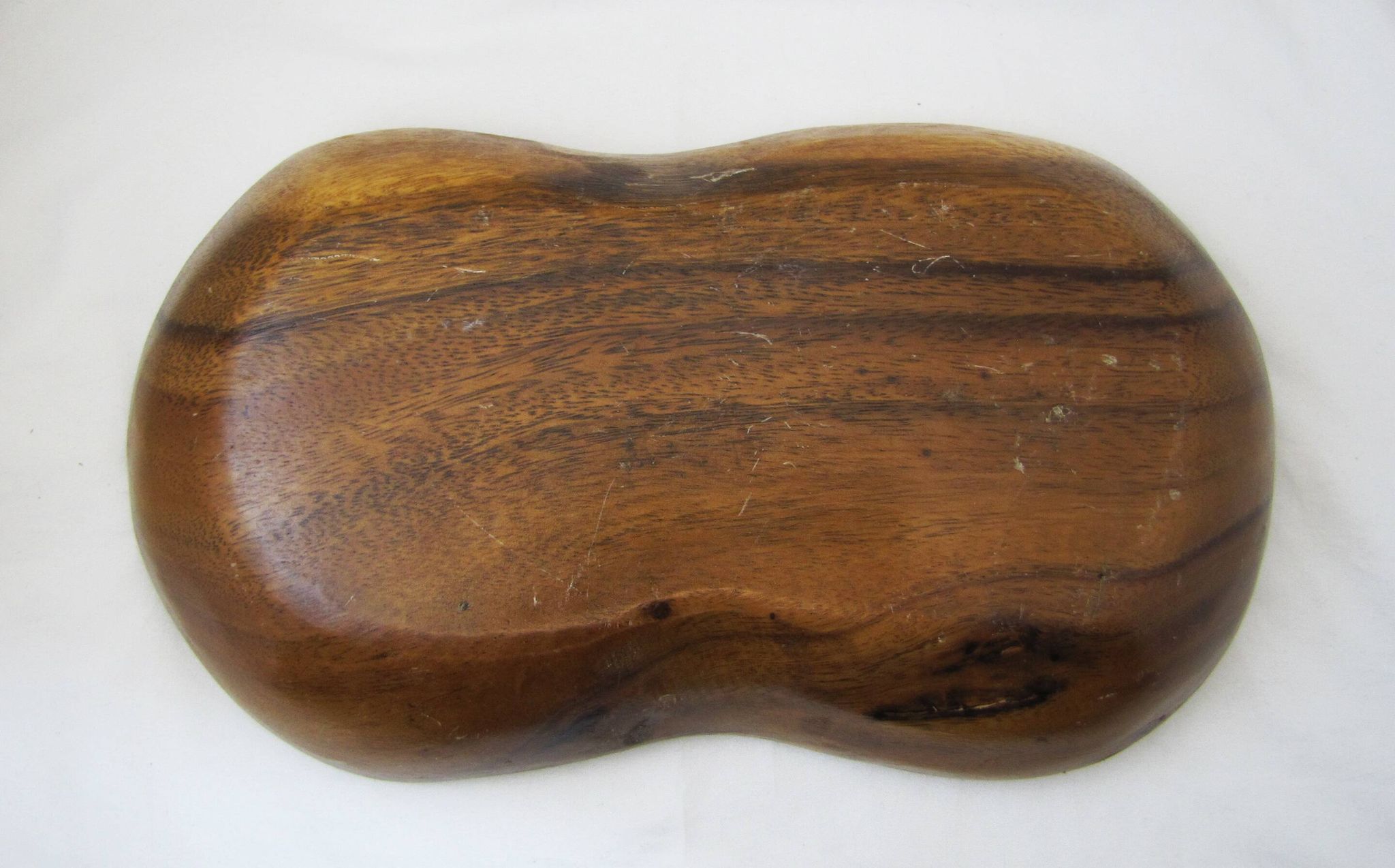 vide poche en bois massif