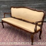 Sofa with walnut frame italy eighteenth century