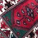 Carpet vintage Turkish Anatolian Konya done hand 120 X 145 CM
