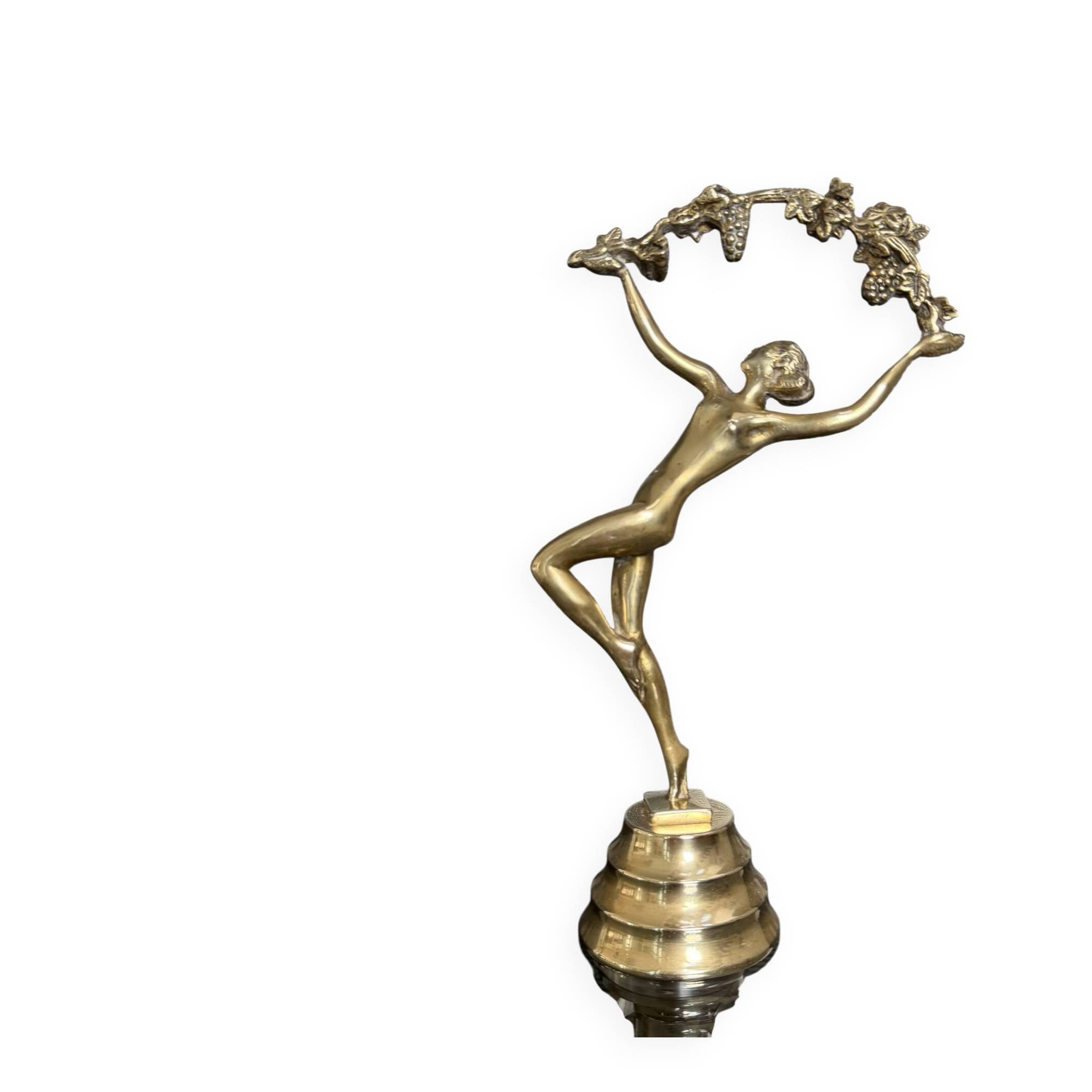 Ballerina Style Art Deco in Brass / Bronze 29cm (1920s)