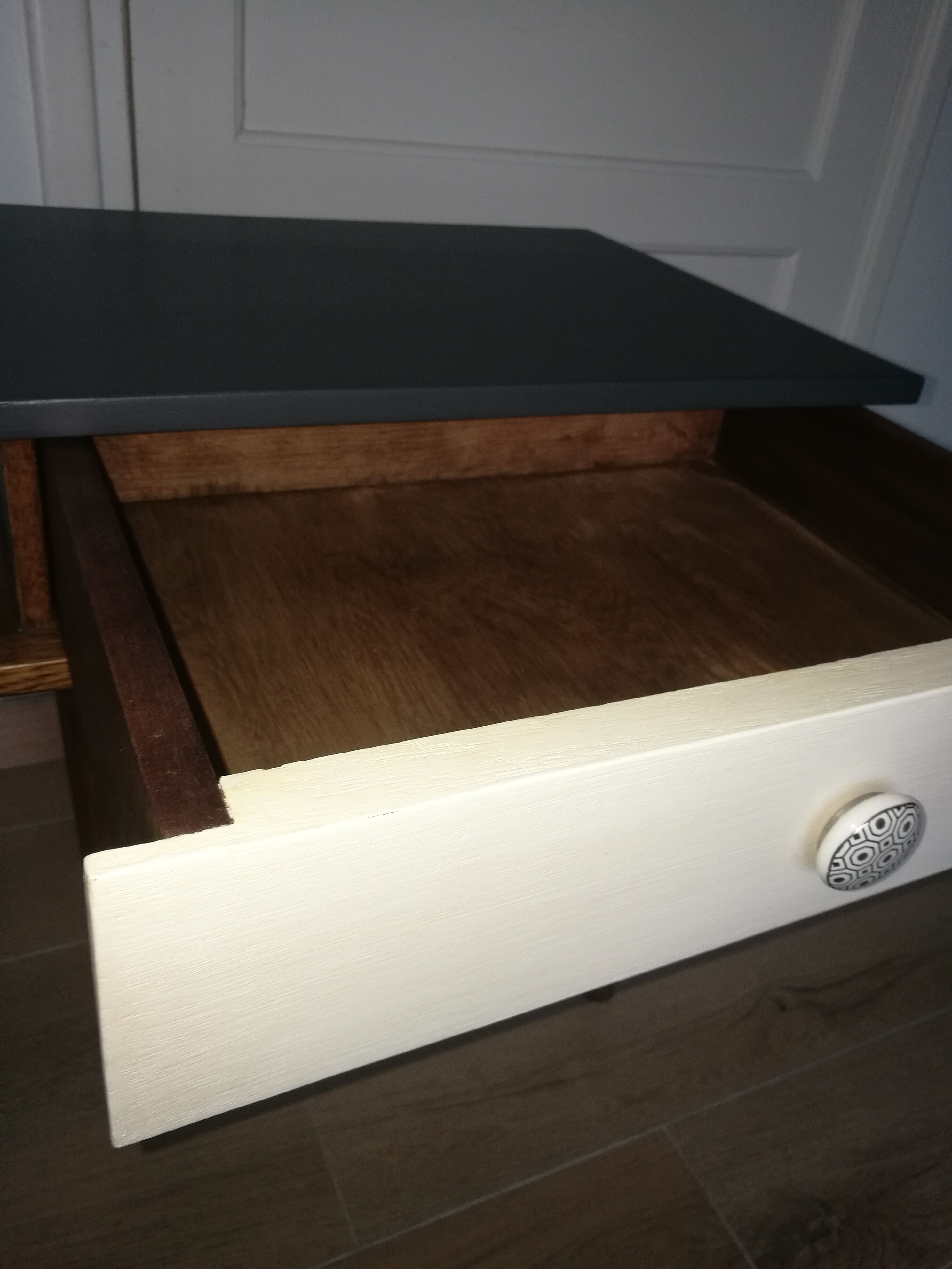 Vintage bedside table