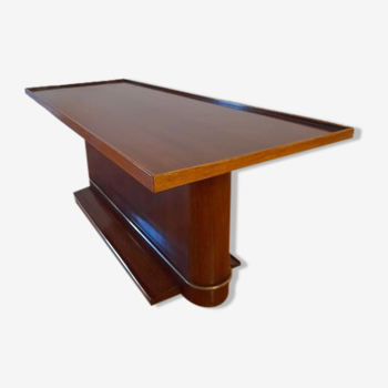 Art deco mahogany lounge table