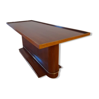 Art deco mahogany lounge table