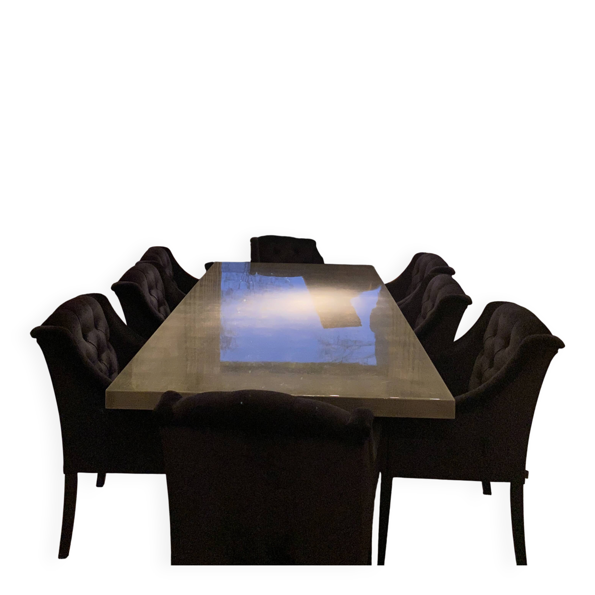 Trocadero dining table by Armani