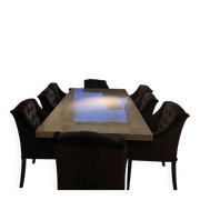Trocadero dining table by Armani