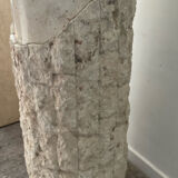 Vintage travertine column 70s-80s