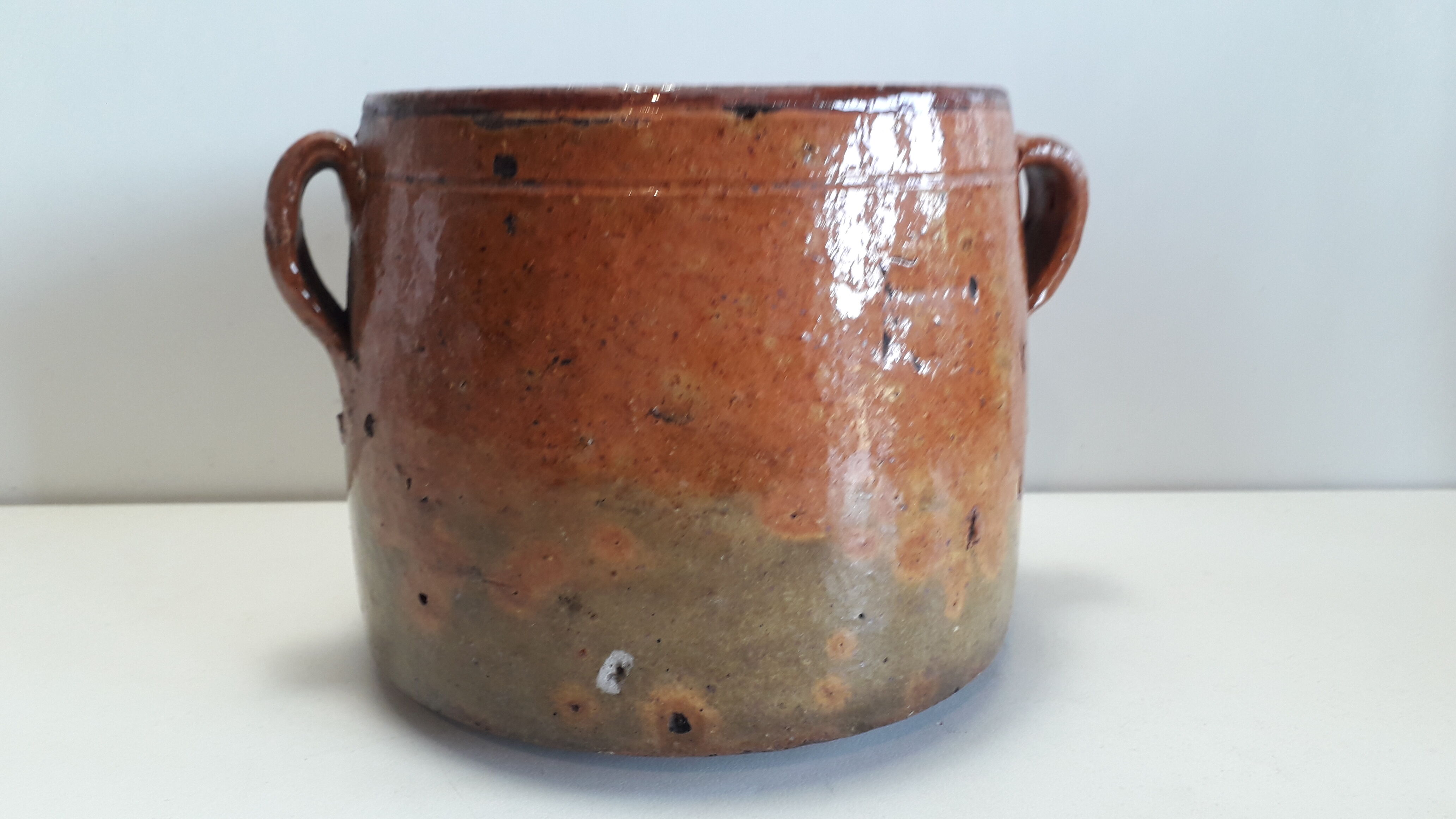 Vernissee terracotta pot
