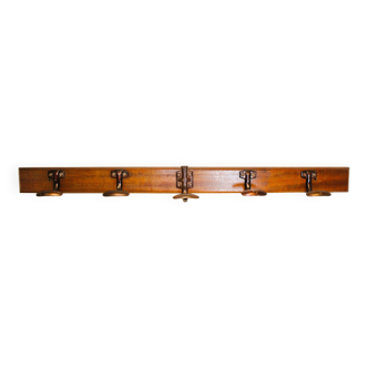 Vintage school coat rack 1 meter