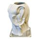 Vintage White Ceramic Elephant Umbrella Stand - Planter, France 1970s.