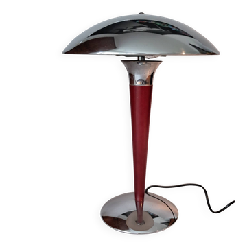 Art Deco mushroom lamp with 2 lights.