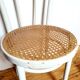 Canned bistro chair