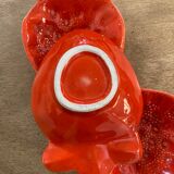 Set of 3 strawberry slushie bowls