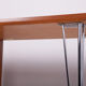 Mid-century danish teak & chrome desk, 1960s