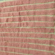 Handmade pure natural wool Berber rug in pink, size 150 x 250 cm.