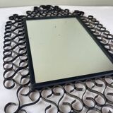 Wrought iron mirror Chaty Vallauris