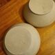 Set of 2 vintage salad bowls in Digoin stoneware Size 4