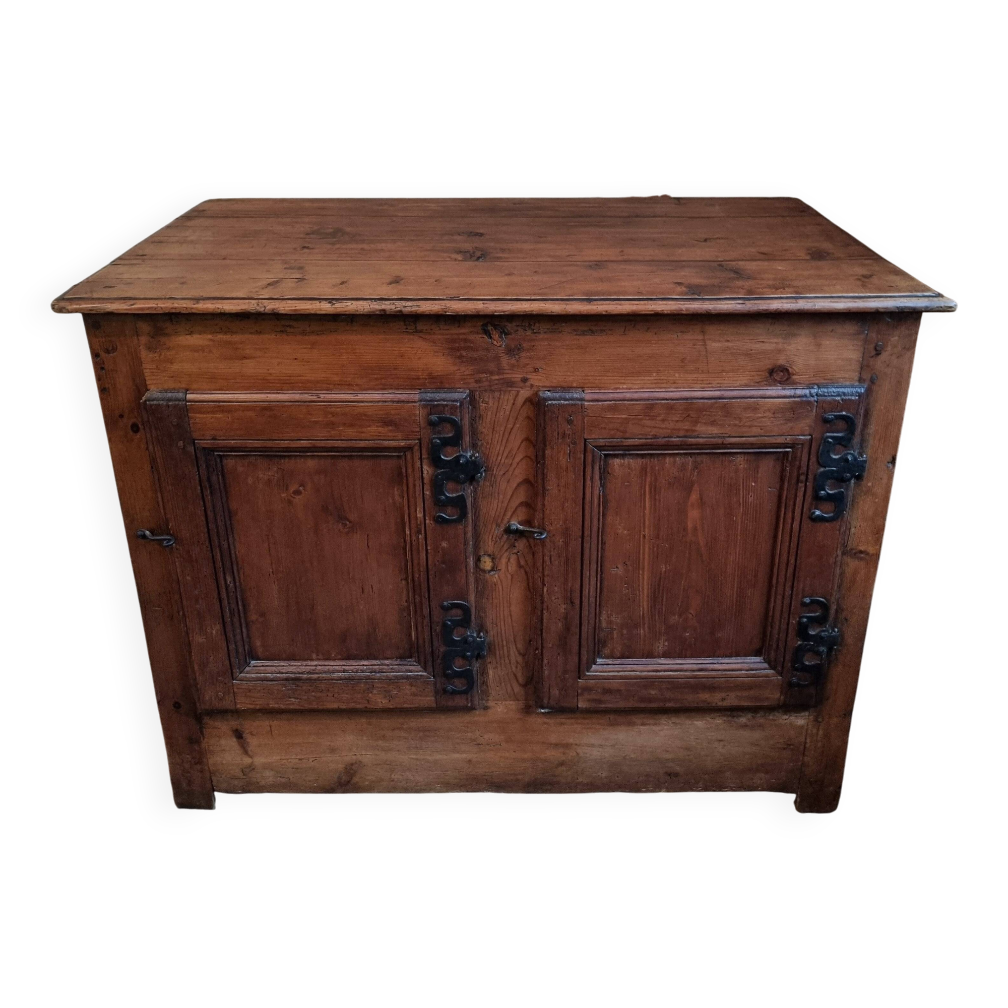 Antique Louis XVI sideboard – 18th century – Solid pine kitchen island – 1