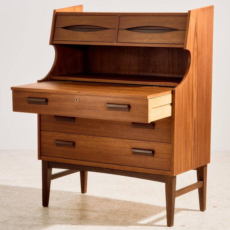 Teak Bureau Desk, 1960s