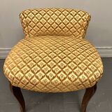 Antique toad armchair