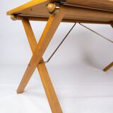 Dining table in light wood designed by Poul Cadovius and manufactured by Cado