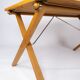 Table à manger en bois clair design Poul Cadovius et fabriqué par Cado