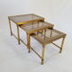 Brass pull-out tables