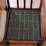 Banquette rotin divisable