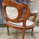 Convertible armchair, Rocaille, Louis XV style, early twentieth century.